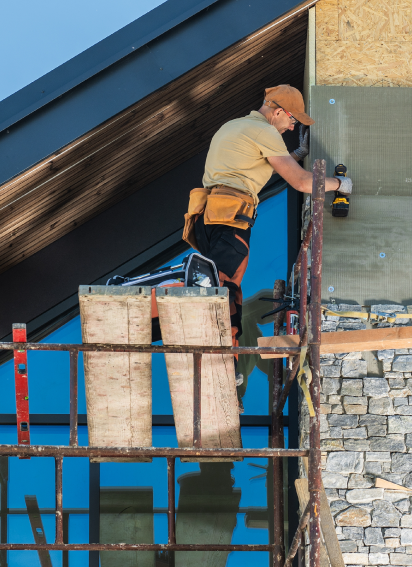 Travaux de façade et d'isolation